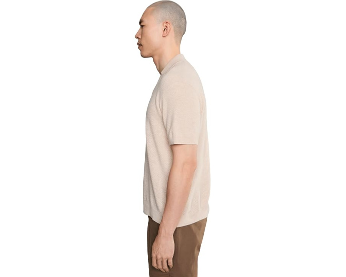 Поло Knit Polo с воротником и короткими рукавами от Joe's Jeans