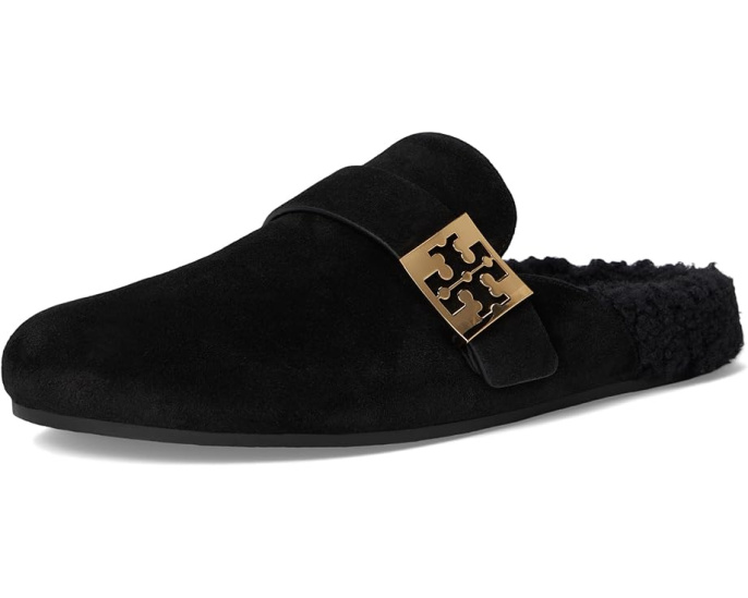 Мюли Mellow с подкладкой из овчины и ремешком Tory Burch