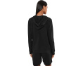 Eileen Fisher куртка с капюшоном пима хлопок стрейч джерси