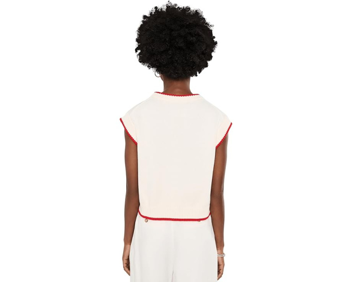 Пуловер Pearl Cap Sleeve Pullover 525 america с коротким рукавом
