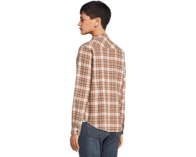 Royal Robbins оверсайз рубашка Lieback из органического хлопка в клетку