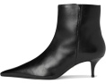 Ботинки Schutz Mikki Mid из замши на шпильке с острым носком