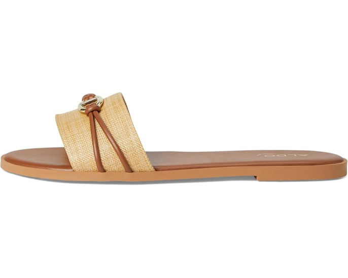 Босоножки ALDO Vasia без застежки с плетеным ремешком и круглым носком