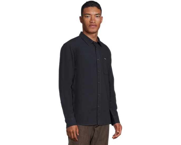 Volcom повседневная рубашка Caden Solid Long Sleeve