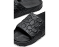 Сланцы COACH Bay из EVA с широким ремешком и круглым носком