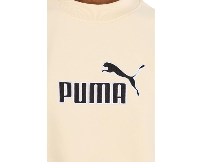 Футболка Puma Essentials с персиковым эффектом и логотипом