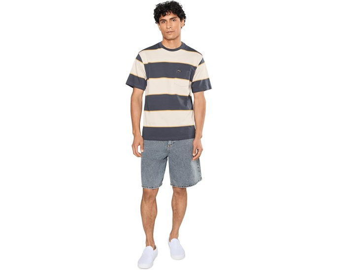 Футболка RVCA Dayshift Stripe Short Sleeve с полосками