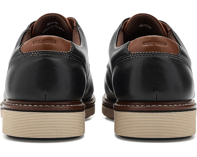 Туфли Johnston & Murphy Tyson Plain Toe с памятью формы и подошвой TRUFOAM