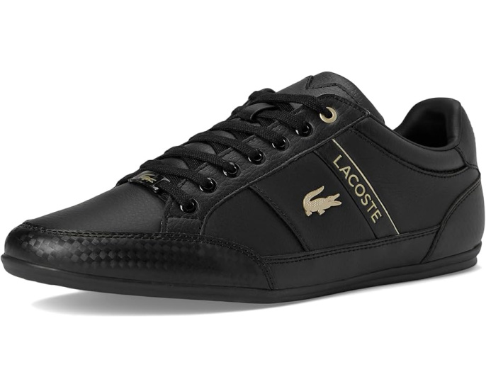 Кроссовки Lacoste Chaymon из кожи с крокодиловым логотипом