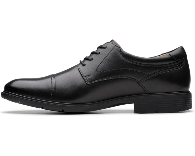 Оксфорды Clarks Eldredge Cap с мыском и резиновой подошвой