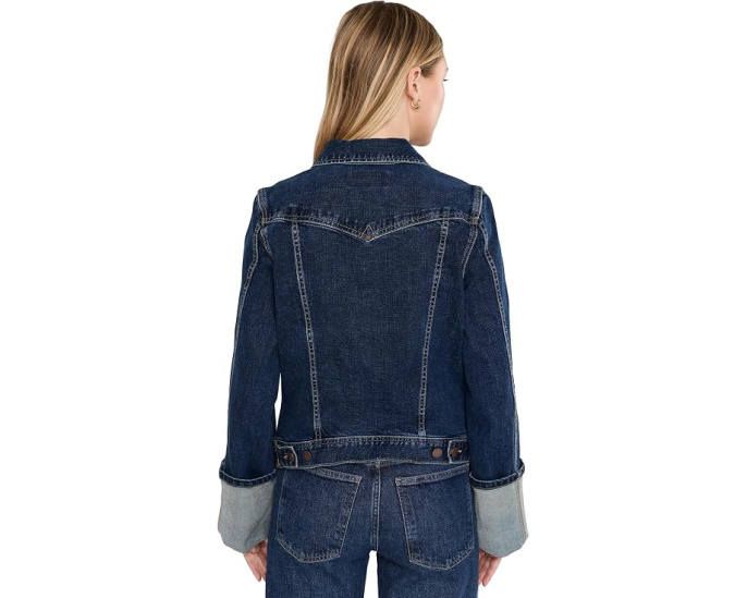 Джинсовая куртка Liverpool Los Angeles Selvedge с длинными манжетами
