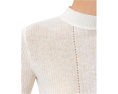 Топ AllSaints Filippa с воротником стойкой и короткими рукавами