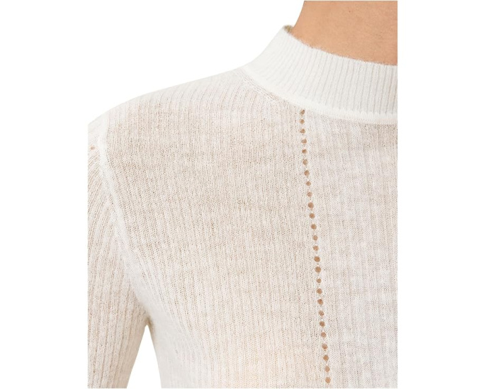 Топ AllSaints Filippa с воротником стойкой и короткими рукавами