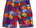 Шорты Vilebrequin Kids Noumea Sea Shell Jim для пляжа