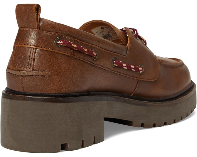Ботинки Sperry AO 2 Eye Lug с массивной подошвой и кожаным верхом