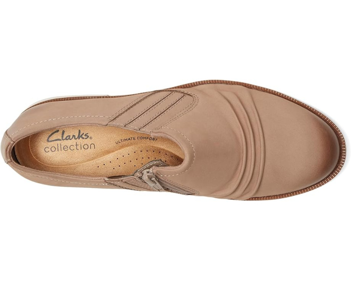 Ботинки-челси Clarks Adalynn Ezra из нубука с боковой молнией