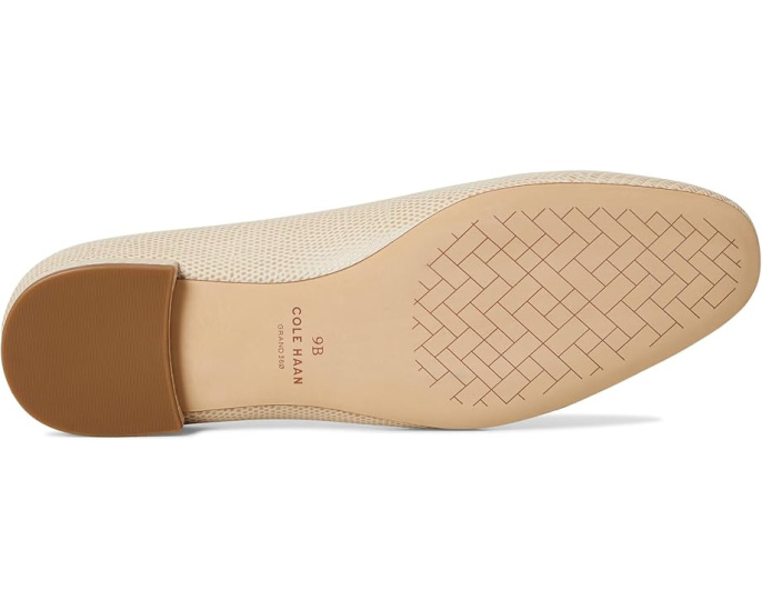 Cole Haan Балетки Skylar с квадратным носком и кожаным верхом