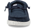 Детские слипоны Hey Dude Wally Stretch Sox с эластичными шнурками