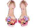 Blue by Betsey Johnson Сандалии Santino с 3D цветами и люцитовым каблуком