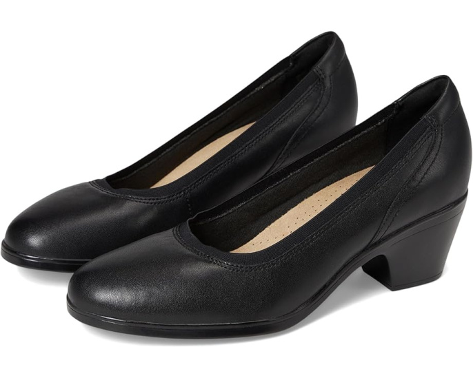 Туфли-лодочки Clarks Emily 2 Edyth с круглым носком и удобным каблуком