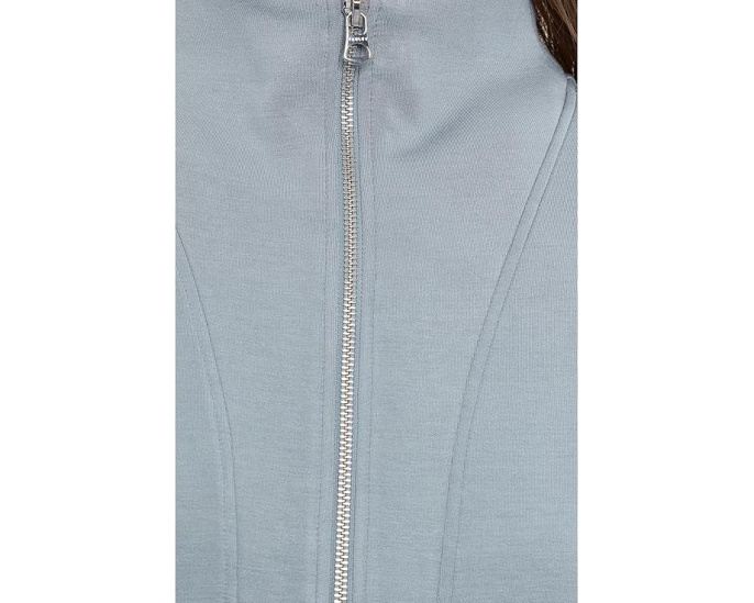 Ва́рли худи с молнией Arlene Zip Through Sweat оверсайз