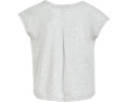 Комплект adidas Kids Back Pleated Heather Tee Mesh Short Set с логотипом и плиссировкой