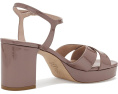 Сандалии Stuart Weitzman Dayna Platform 80 на платформе с ремешком на щиколотке