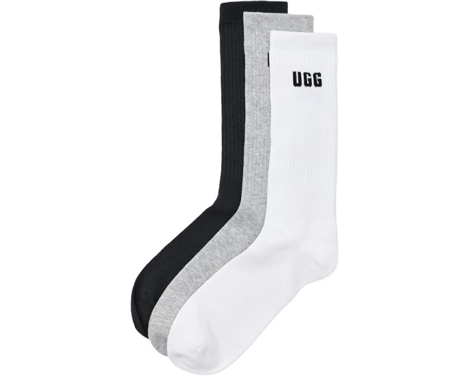 Носки UGG Leander Logo Crew, 3 пары