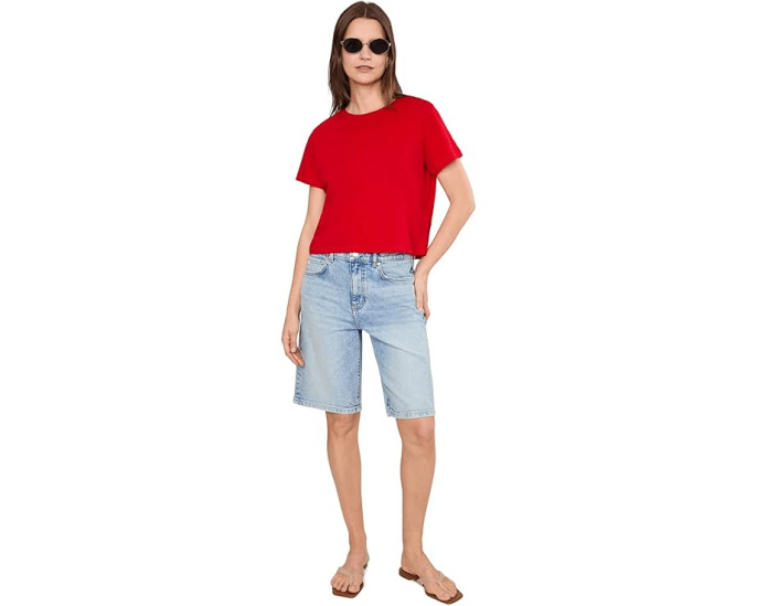 AG Jeans шорты-бермуды Thalia Wide Leg в цвете Highway 29