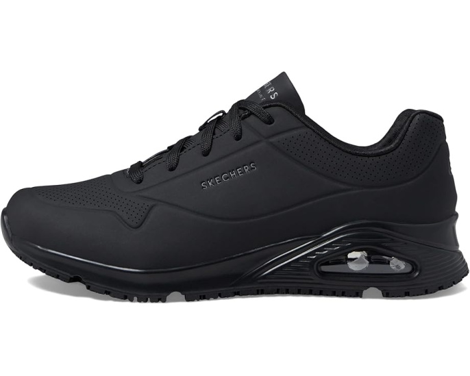 Рабочие туфли Skechers Uno SR с мягким мыском и противоскользящей подошвой