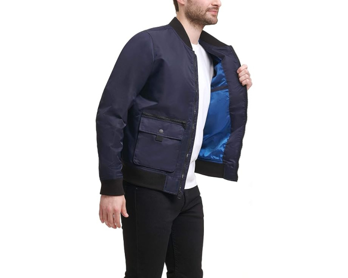 Levi's куртка-бомбер Varsity Trucker из нейлона
