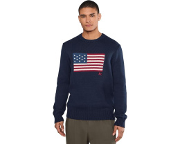 Свитер The Iconic Flag от Polo Ralph Lauren с историческим флагом США