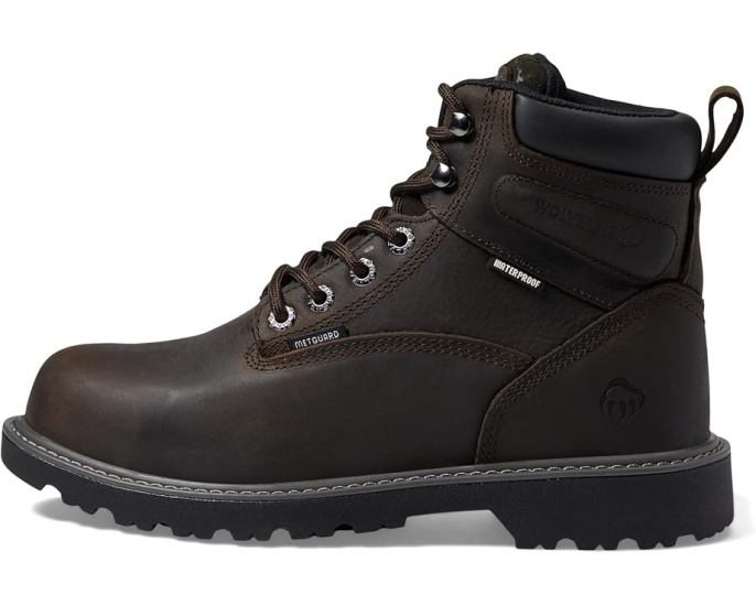 Ботинки Wolverine Floorhand Met Guard 6 дюймов с защитой плюсны