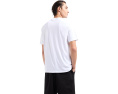 Футболка Armani Exchange Black Gold Icon Logo с круглым вырезом