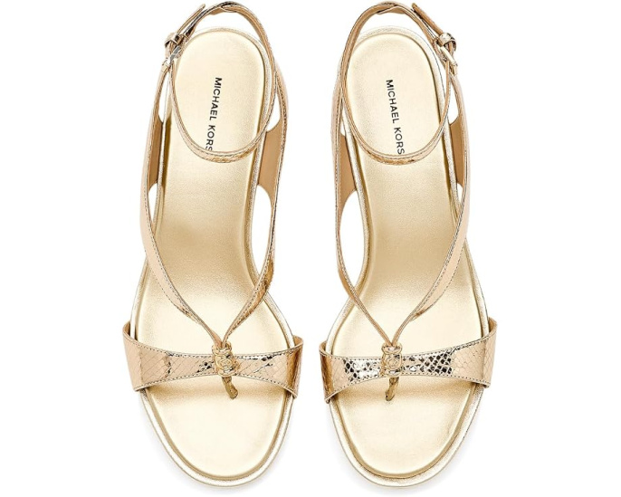 Босоножки Cherie Mid на каблуке-рюмочке MICHAEL Michael Kors