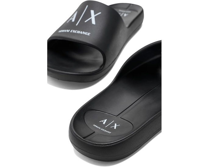Шлепанцы Armani Exchange с логотипом