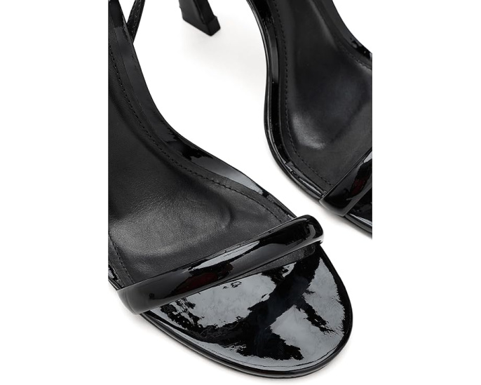 Босоножки-лодочки Schutz Carly на каблуке из лакированной кожи