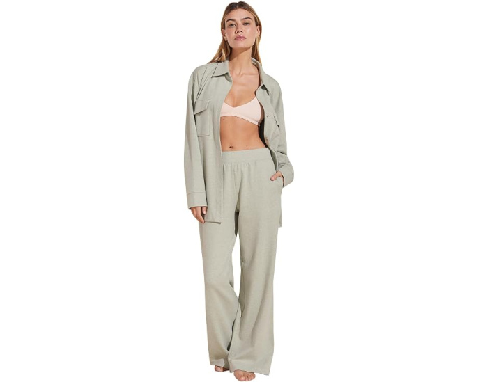 Широкие брюки Eberjey Luxe Sweats из мягкого трикотажа