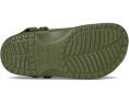 Кроксы Crocs Classic Crafted Vegan Suede Clogs с ремешком и стелькой Croslite