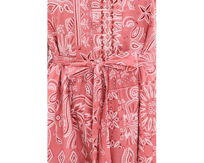 Платье Bandana Bay с рукавом 3/4 от Tommy Bahama из хлопка