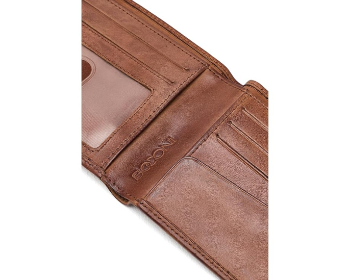 Бумажник Boconi Bifold с окошком для удостоверения