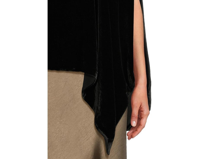 Бархатное пончо Eileen Fisher для изысканного образа
