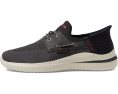 Веганские кроссовки Skechers Delson 3.0 Roth Hands Free Slip-Ins с сетчатыми вставками
