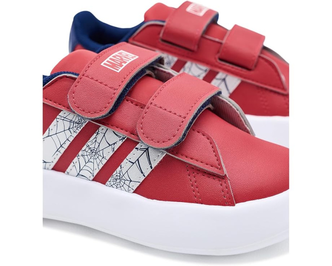 Детские кроссовки Adidas Marvel Grand Court с липучками