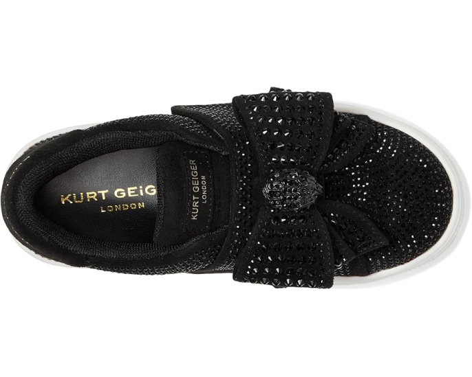 Кроссовки Kurt Geiger London Kids Mini Laney Bow с бантом и кристаллами