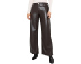 Брюки Joe's Jeans The Leather Lou Lou кожаные широкие