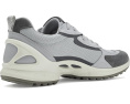 ECCO Biom Energi Sporty Lace-Up серые кроссовки из кожи и текстиля