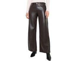 Брюки Joe's Jeans The Leather Lou Lou кожаные широкие