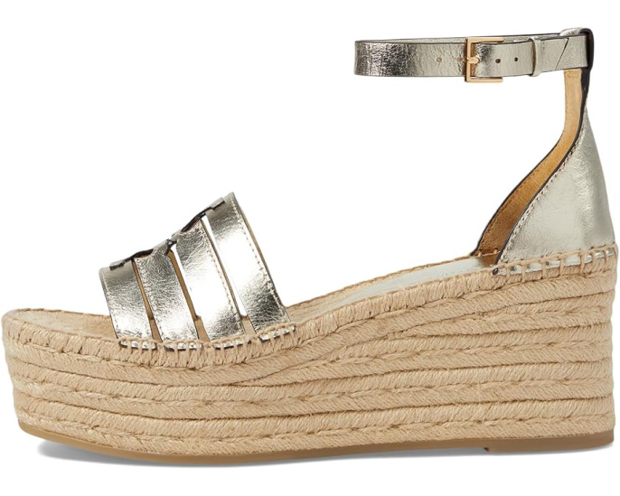 Босоножки Tory Burch Ines на платформе 80 мм с ремешком на щиколотке
