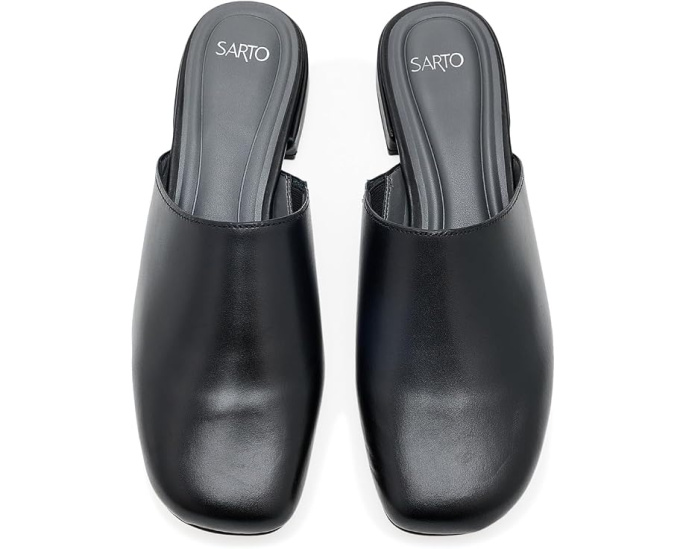 Закрытые сабо Franco Sarto Olena Mule из кожи и замши